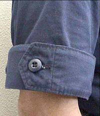 Sleeve Properly Rolled and Cuffed